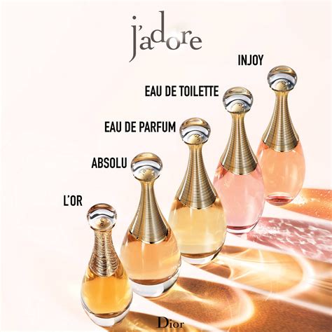 j'adore Dior new perfume